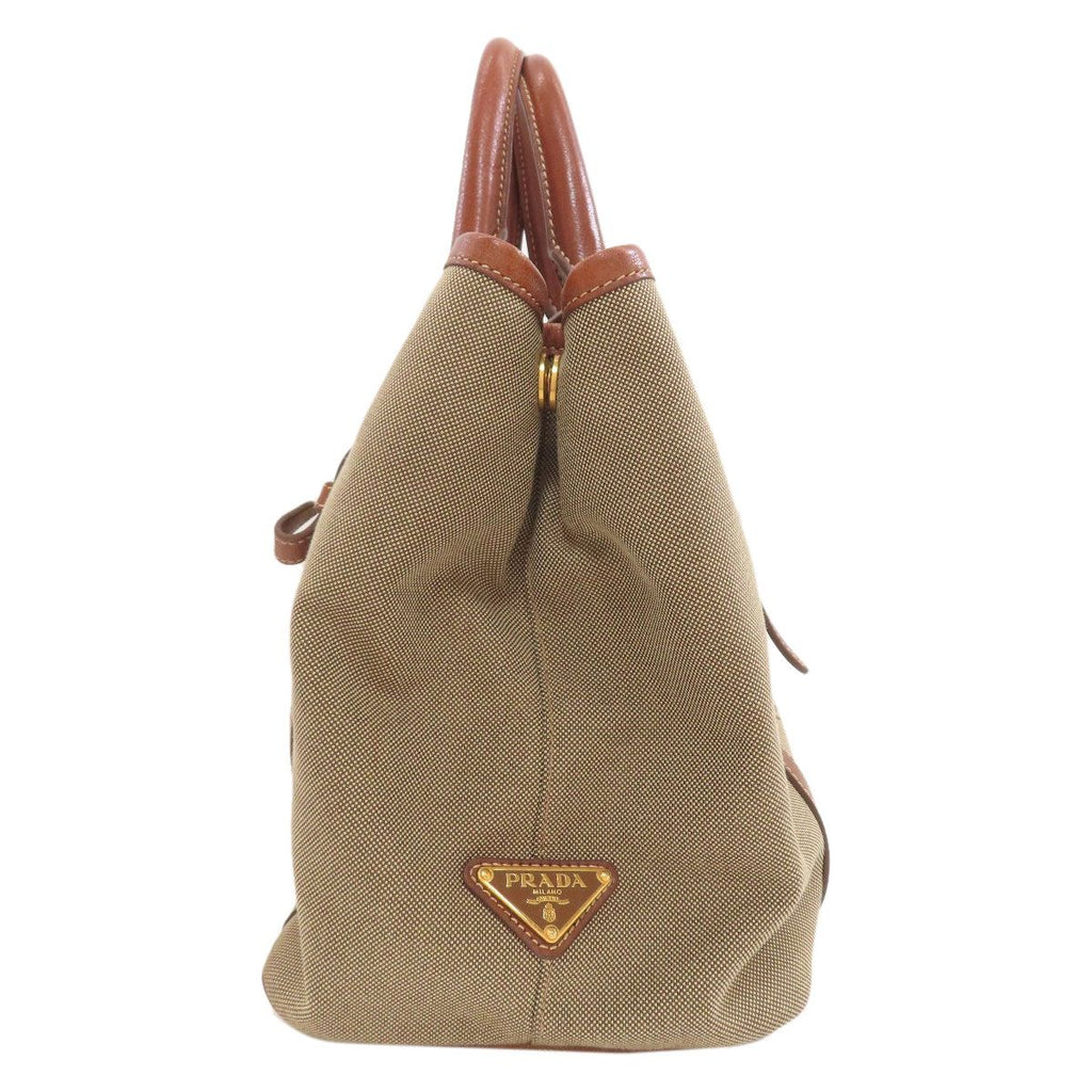 Prada Fiocco 2-Way Handbag Canvas — view 3