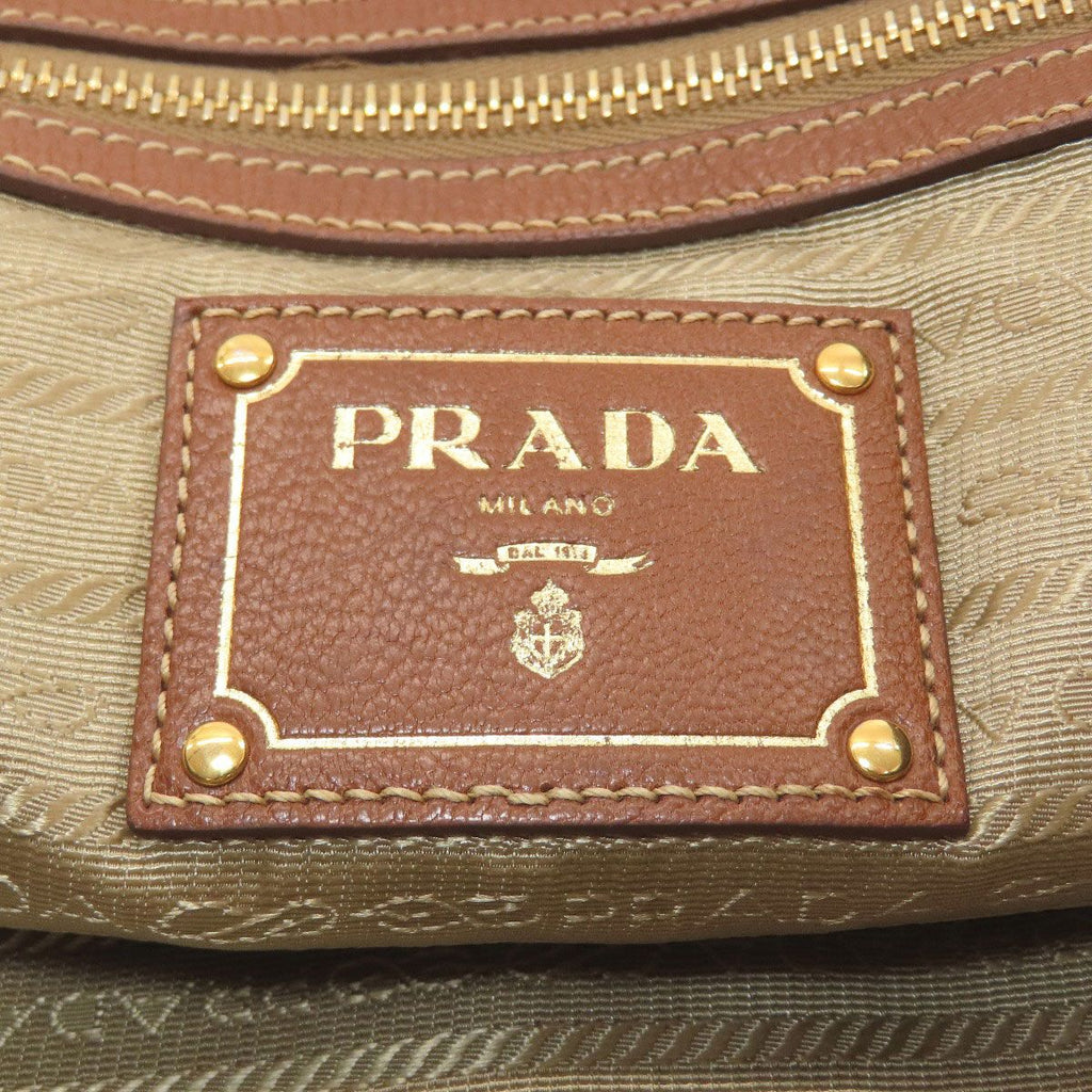 Prada Fiocco 2-Way Handbag Canvas — view 6