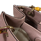 Gucci Bamboo Shoulder Bag Leather Pink — view 7