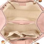 Gucci Bamboo Shoulder Bag Leather Pink — view 6