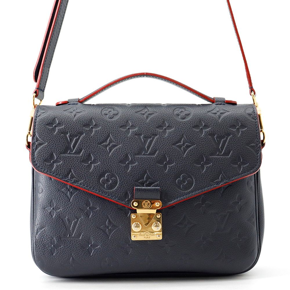 Louis Vuitton Handbag Monogram Empreinte Pochette Metis MM 2-Way