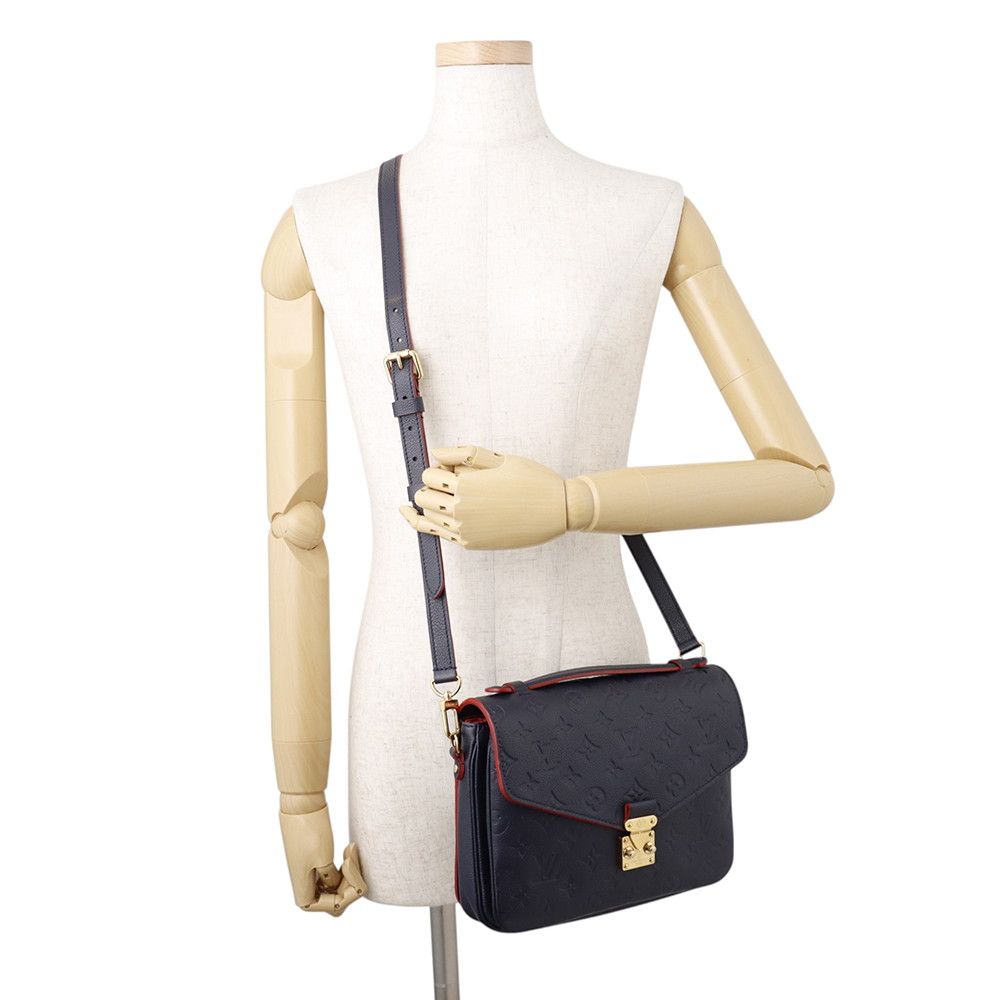 Louis Vuitton Handbag Monogram Empreinte Pochette Metis MM 2-Way — view 5