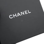Chanel Brooch CC Logo Chain Motif Rhinestone Leather — view 8