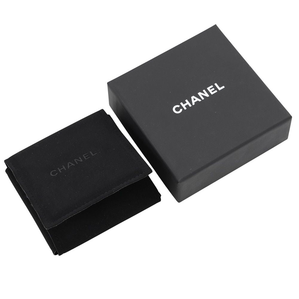 Chanel Brooch CC Logo Metal Rhinestone — view 8
