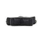 Chanel Chain Shoulder Bag Quilted CC Logo Star Lambskin Black — view 3