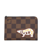 Louis Vuitton Clutch Damier Ebene Giant Pochette Jour LV Squared Collaboration