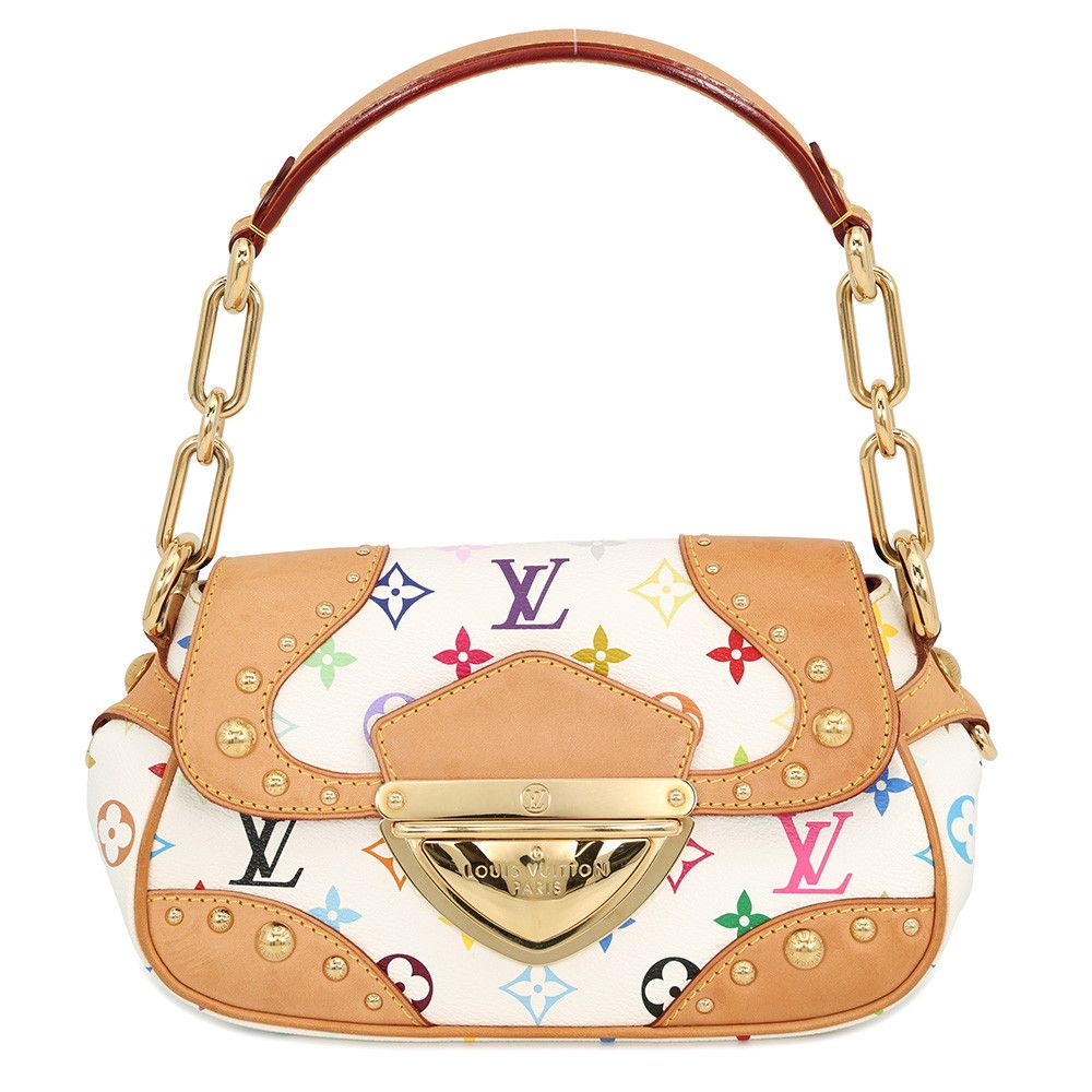 Louis Vuitton Monogram Multicolor Marilyn White Shoulder