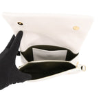Louis Vuitton Shoulder Bag Monogram Pattern Lambskin Pochette Cousin White — view 7