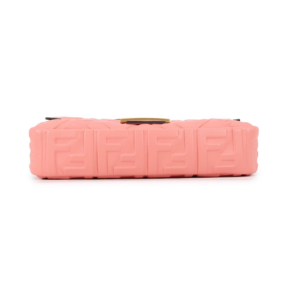 Fendi Handbag Zucca Pattern Mamma Bucket Calf Leather — view 3