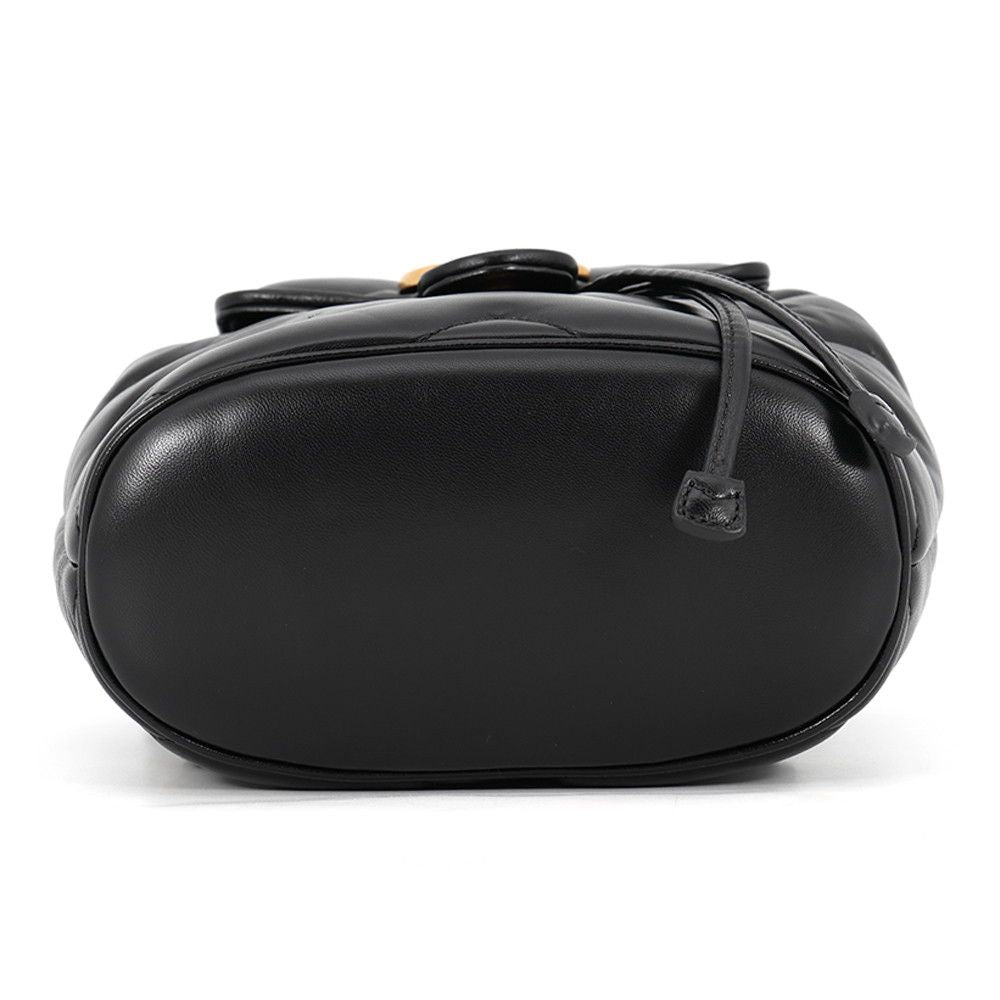 Gucci Backpack GG Marmont Leather Black — view 3