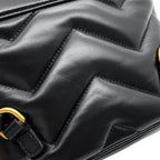 Gucci Backpack GG Marmont Leather Black — view 7