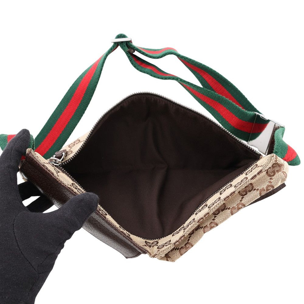 Gucci Waist Bag GG Canvas — view 7
