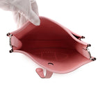 Hermes Shoulder Bag Evelyne 3 23 Rose Sakura Silver Taurillon Clemence — view 4