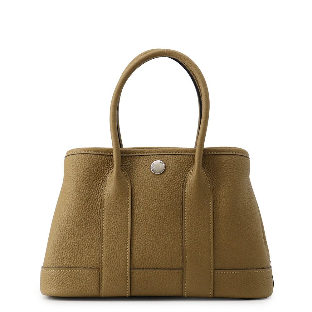 Hermes Tote Neo Garden 23 Party Dune Silver Togo