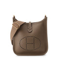 Hermes Shoulder Bag Evelyne 3 23 Etoupe Gold Taurillon Clemence