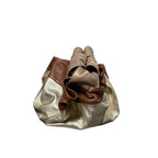Loewe Anagram Nappa Aire Handbag Gold Color Brown — view 3