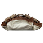 Loewe Anagram Nappa Aire Handbag Gold Color Brown — view 2