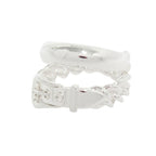 Hermes Boucle Sellier Inflexible Book le Ring 56 Silver — view 2