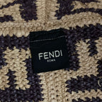 Fendi Roll Small Rapphire Tote Natural Brown — view 6