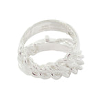 Hermes Boucle Sellier Inflexible Book le Ring 52 Silver — view 3