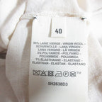 Hermes Candy Libris Wool Knit Sweater 40 Beige — view 5