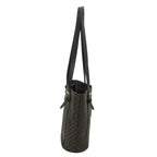Celine Black Macadam Bucket Tote Shoulder Bag 1 Brown — view 9
