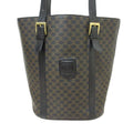 Celine Black Macadam Bucket Tote Shoulder Bag 1 Brown