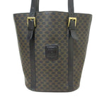 Celine Black Macadam Bucket Tote Shoulder Bag 1 Brown