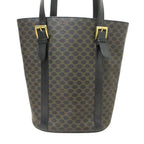 Celine Black Macadam Bucket Tote Shoulder Bag 1 Brown — view 2