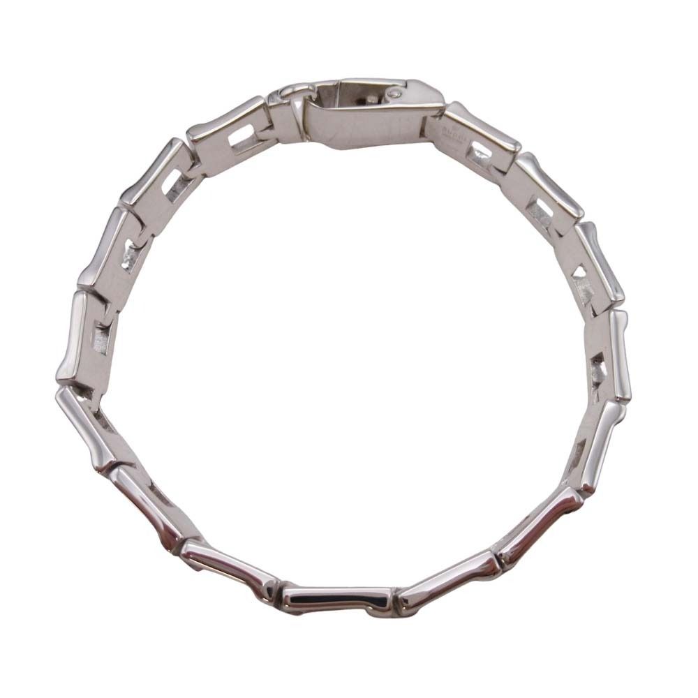 Gucci New Polished Logo Chain Bracelet Silver — view 2