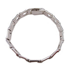 Gucci New Polished Logo Chain Bracelet Silver — view 2