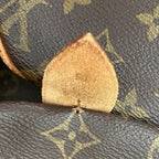 Louis Vuitton Monogram Keepall 50 Boston Bag Brown — view 7