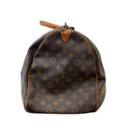 Louis Vuitton Monogram Keepall 50 Boston Bag Brown — view 2