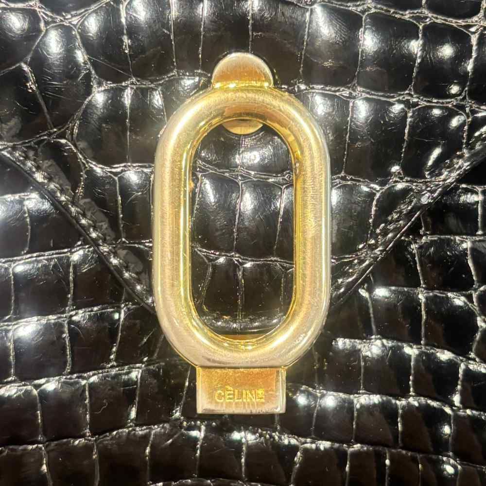 Celine Croco Shoulder — view 8