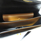Celine Phoebe Philo Era Classic Box Shoulder Bag Black Brown — view 8