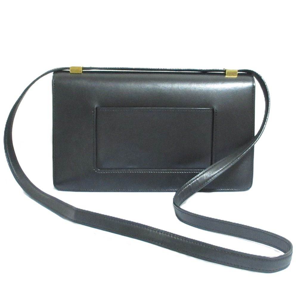 Celine Phoebe Philo Era Classic Box Shoulder Bag Black Brown — view 2