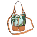 Loewe Paulazui Visa Collection Bal Smo le Anagram Shoulder Bag Canvas Blue