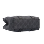 Gucci Mini Shoulder Bag GG Split Bag Canvas Gray — view 5