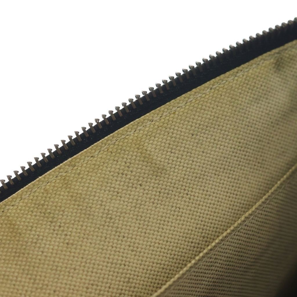 Gucci Clutch Secondbag Black Leather Gold — view 8