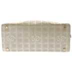 Chanel New Travelline Nylon Mini Boston Bag Beige — view 4