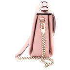 Gucci Interlocking Leather Gold 2-Way Shoulder Bag Pink — view 3