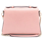 Gucci Interlocking Leather Gold 2-Way Shoulder Bag Pink — view 2