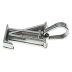 Louis Vuitton LV Di Shaw Pendant Charm Silver — view 3