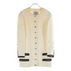 Chanel Boutique Vintage Wool Tweed Jacket and Long Skirt Longskirt Set CC Logo — view 2