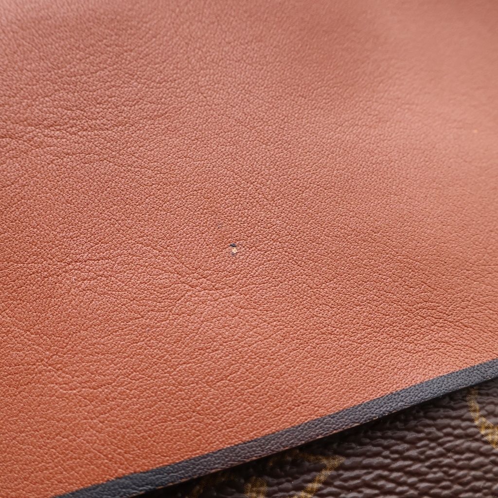 Louis Vuitton Monogram Roulis Besace 2-Way Shoulder Bag Brown Red Leather Gold — view 6