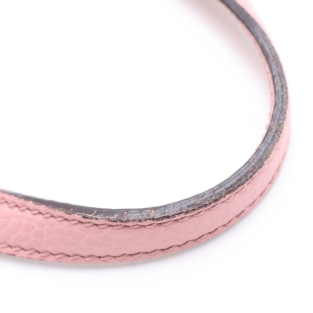 Gucci Bamboo Daily 2-Way Shoulder Bag Pink Leather Silver — view 6
