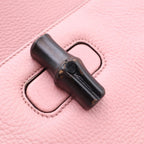 Gucci Bamboo Daily 2-Way Shoulder Bag Pink Leather Silver — view 7