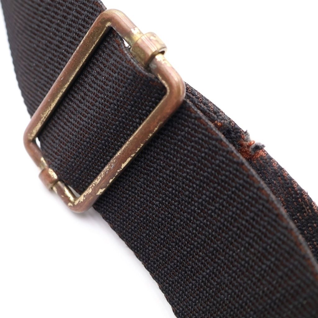 Louis Vuitton Damier Bro Dowei Shoulder Bag Brown Leather Gold — view 6