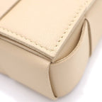 Bottega Veneta Cassette Mini Shoulder Bag Beige Leather — view 5