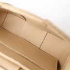Bottega Veneta Cassette Mini Shoulder Bag Beige Leather — view 7